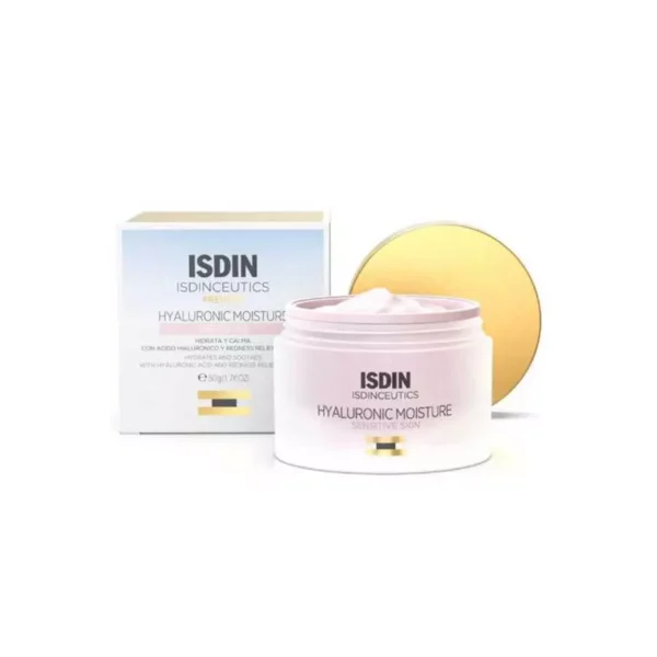 Isdin Hyaluronic Moisture Sensitive Skin 50Ml. -إيسدين هايالورونيك مويسشر للبشرة الحساسة 50 مل