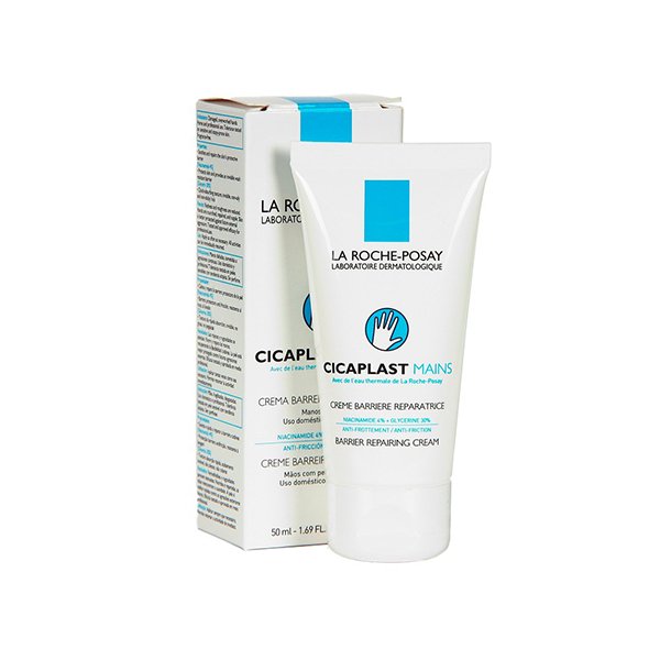 La Roche Posay Cicaplast Hand For Dry & Damaged Hands 50ML لاروش-بوزيه سيكابلاست كريم للأيدي الجافة والمتضررة 50 مل