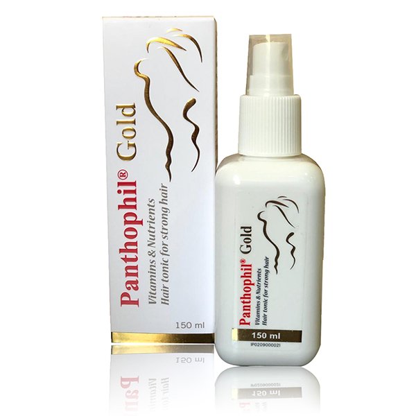PANTHOPHIL GOLD HAIR TONIC 150ML_3 Panthophil Gold Vitamins And Nutiants Hair Tonic 150Ml بانثوفيل جولد تونيك للشعر بالفيتامينات 150 مل