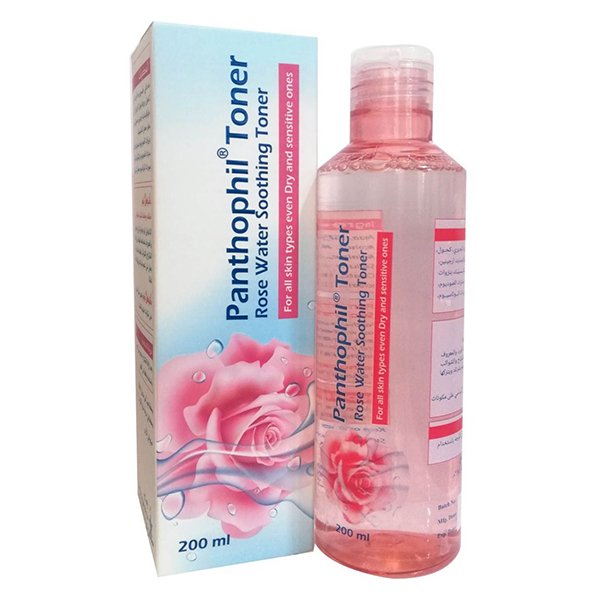 Panthophil Rose Water Soothing Toner 200Ml Panthophil Rose Water Soothing Toner 200Ml بانثوفيل تونر للبشرة بماء الورد 200 مل