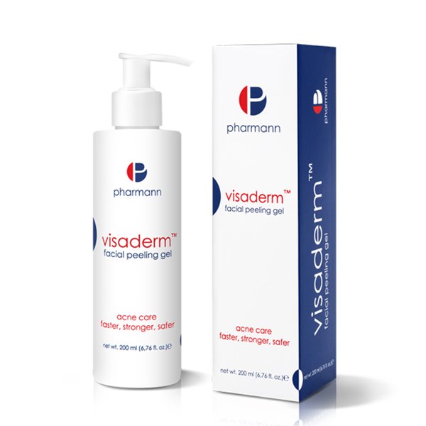 Pharmann Visaderm Facial Peeling Gel 200Ml فارمان فيزاديرم جل تقشير الوجه 200 مل
