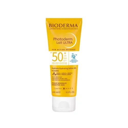 Bioderma Photoderm Max 50+ Milk (Lait) 100Ml بيوديرما فوتوديرم حليب واقي شمس 50+ للجسم وللبشرة الجافة