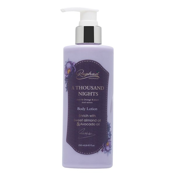 Raghad A Thousand Nights Body Lotion 250Mlرغد أورجانكس أ ثاوزند نايتس لوشن للجسم 250 مل