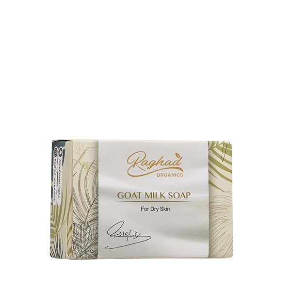Raghad Organics Goat Milk Soap 100Grرغد أورجانكس صابون حليب الماعز 100 غرام