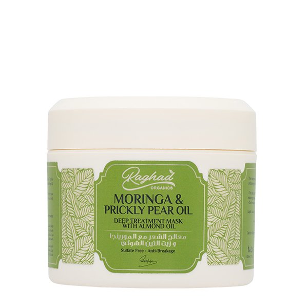 Raghad Organics Moringa & Prickly Pear Treatment 250MLرغد أورجانيكس ماسك المورينغا والتين الشوكي للشعر 250 مل