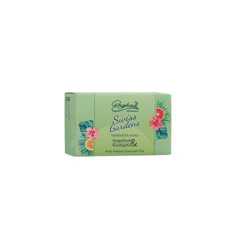 Raghad Swiss Gardens Feminine Soap 100 Gramرغد سويس جاردنز صابون نسائي 100 جرام