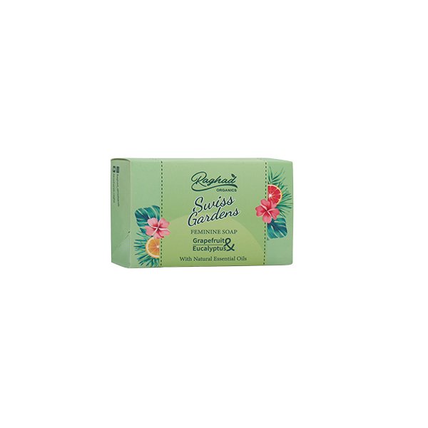 Raghad Swiss Gardens Feminine Soap 100 Gramرغد سويس جاردنز صابون نسائي 100 جرام