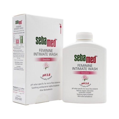 Sebamed Feminine Intimate Wash 3.8 PH 200Ml سيباميد غسول نسائي للمناطق الحساسة بي اتش 3.8, 200 مل