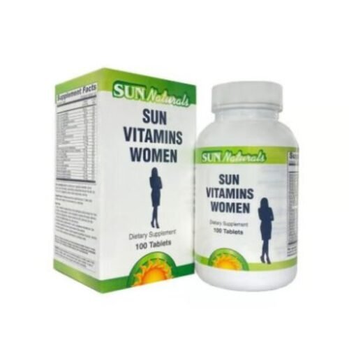 Sun Natural Sun Vitamins Women 100Tablet صن ناتشورال فيتامينات للنساء 100 حبة