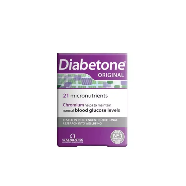 Vitabiotics Diabetone Original 30Tabفيتابيوتيكس ديابيتون أورجينال 30 قرص