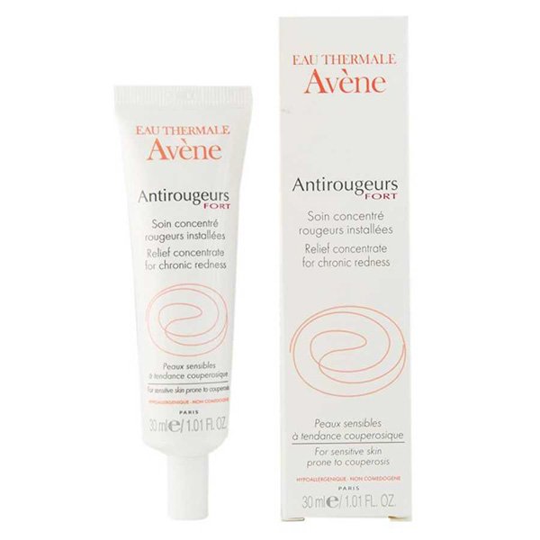 Avene Antirougeurs Fort Cream 30Ml أفين أنتيروجورس كريم لتخفيف الاحمرار وتهيج الجلد 30 مل