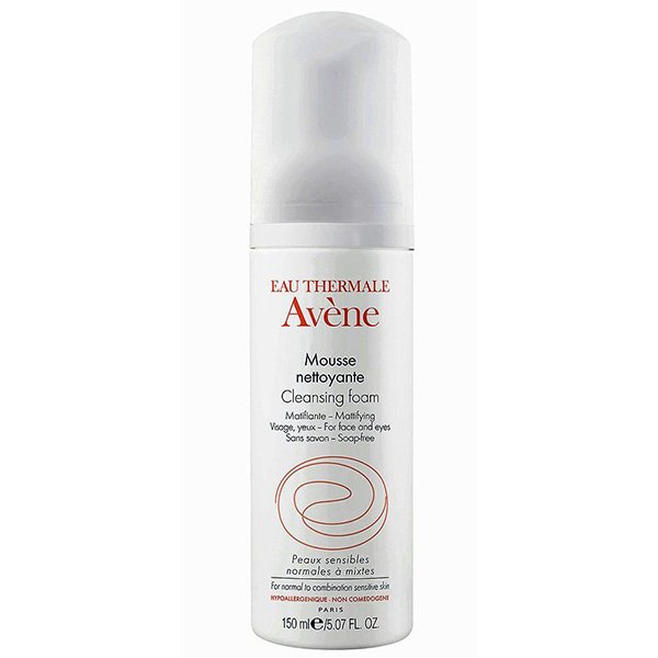 Avene Mousse Cleanser Soap Free Foam 150Ml أفين موس غسول رغوي لتنظيف الوجه 150مل