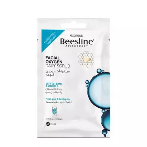 beesline facial oxygen daily scrub_2 Beesline Facial Oxygen Daily Scrub - بيزلين سنفرة أكسيجين للوجه لبشرة نضرة صافية وصحية