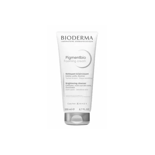Bioderma Pigmentbio Foaming Cleanser Cream 200Mlبيوديرما بيغمينتبيو غسول تفتيح كريمي 200 مل