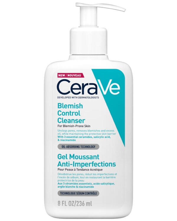 CeraVe Blemish Control Cleanser 236ML غسول ​​سيرافي للتحكم في العيوب 236 مل
