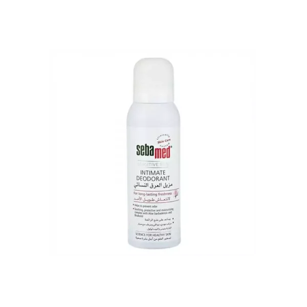 Sebamed Intimate Deodorant Spray 125Ml  سيباميد إنتيميت بخاخ مزيل عرق للمنطقة الحساسة 125 مل