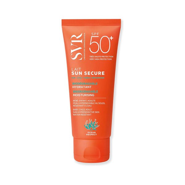 Svr Sun Secure Milk Spf50+, 100Ml أس في أر ميلك واقي الشمس