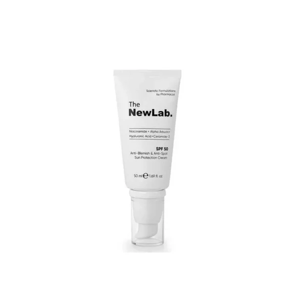 inbound6088581923308814350 The NewLab Anti-Blemish & Anti-Spot Sun Protection Cream SPF50, 50ML نيولاب كريم الحماية من الشمس المضاد للعيوب بعامل حماية SPF50، 50 مل