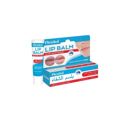 Flexitol Ultra Moisturizing Lip Balm 10 Gram  فليكسيتول مرطب الشفاه فائق الترطيب 10 غم