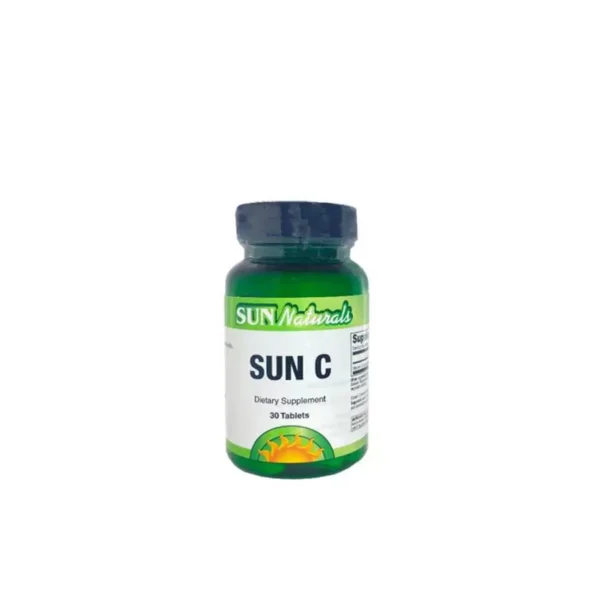 Sun Naturals Sun C 30Tab صن ناتشورال فيتامين سي ٣٠ حبة
