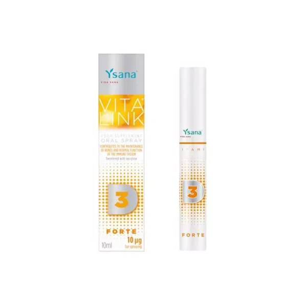 Ysana Vita Link D3 Forte Spray 400 IU 10ML  يسانا فيتا لينك دي 3 فورت بخاخ 400 وحدة دولية 10 مل