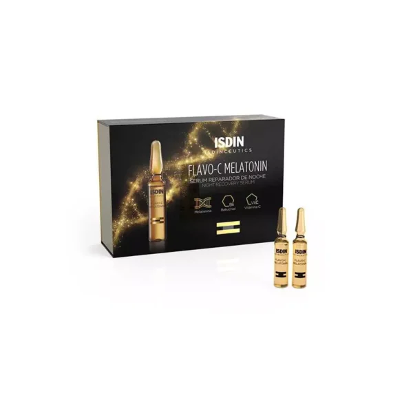 Isdin Flavo C Melatonin 10 Ampule * 2Ml - ايزدين فلافو سي ميلاتونين 10 أمبولات * 2 مل