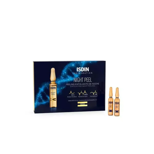 Isdin Night Peel Serum 10 Ampule * 2Ml * ايزدين سيروم التقشير الليلي 10 أمبولات * 2 مل