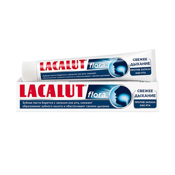 Lacalut Flora ToothPaste 75Ml -  لاكولوت فلورا معجون 75Ml