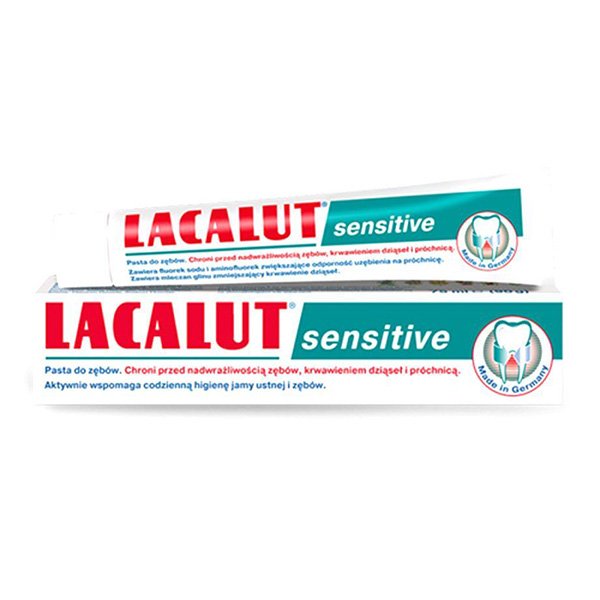 Lacalut Extra Sensitive ToothPaste 75Ml -  لاكولت حساس الأسنان لصق 75Ml