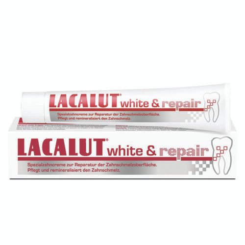 Lacalut White And Repair ToothPaste 75Ml -  لاكولوت الأبيض وإصلاح الأسنان لصق 75Ml