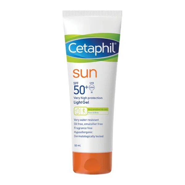 Cetaphil Sun SPF 50+ Light Gel 50ml جل سيتافيل صن بعامل حماية من الشمس 50+ خفيف 50 مل