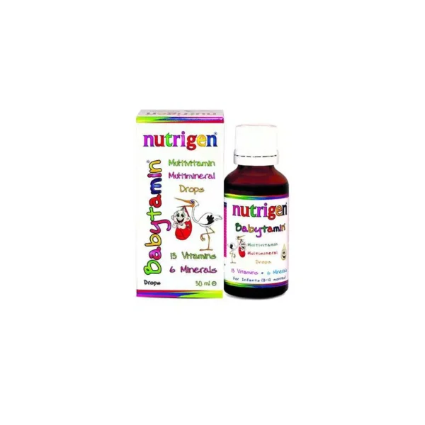 Nutrigen Babytamin 30Ml   نيوتريجن فيتامينات ومعادن الرضع على شكل نقط 30 مل