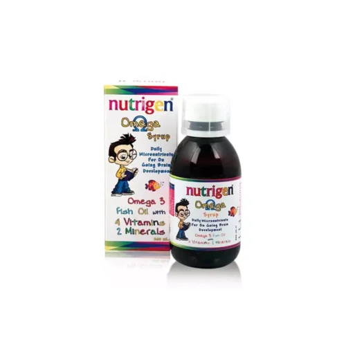 Nutrigen Omega Syrup 200Ml  نيوتريجن اوميغا مكمل غذائي للأطفال 200 مل