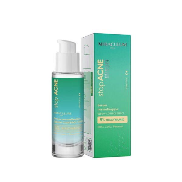 inbound481406410897323955 Miraculum Stop ACNE Normalizing serum 30 ml ميراكولوم سيروم إيقاف حب الشباب الطبيعي 30 مل