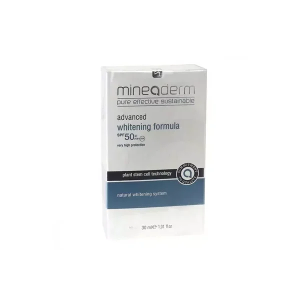 Mineadermadvanced  Whitening Sunblock Spf50+, 30Ml ميناديرم واقي شمس مبيض بعامل حماية +50 ، 30 مل