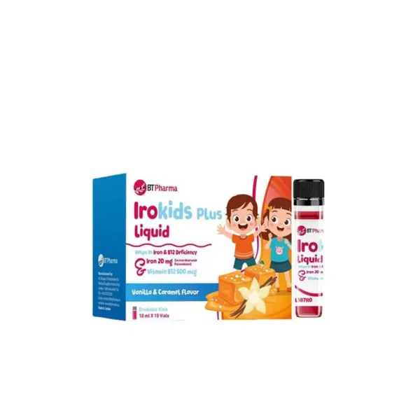 inbound533893254200304388 Bt Pharma Irokids Plus Liquid 10 Vials بي تي فارما ايروكيدز بلس سائل 10 قوارير