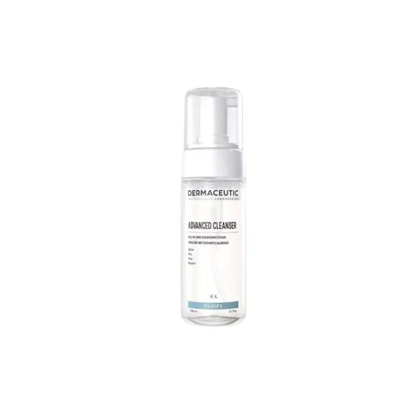 Dermaceutic Advanced Cleanser All-In-One Cleansing Foam 150ML  ديرماسيوتيك ادفانسد غسول رغوي الكل في واحد 150مل
