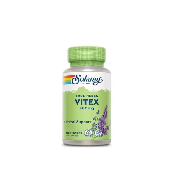 Solaray Vitex 400 Mg 100 Caps   سولاراي فيتكس 400 ملغ، 100 كبسولة
