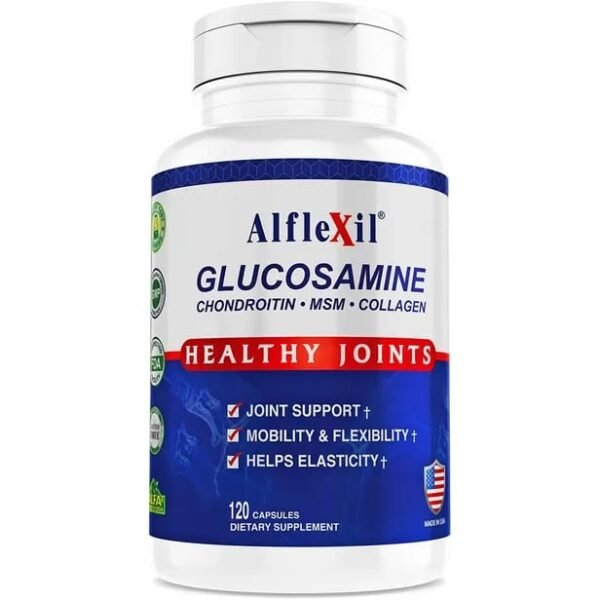inbound6019973087586676 Alflexil Healthy Joint Suppliment 60 Capsule مكمل غذائي صحي للمفاصل من ألفليكسيل، 60 كبسولة