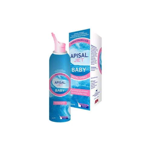 Apisal Nasal Jet Baby Daily Hygiene Spray 125Ml   أبيسال جت بخاخ الأنف للأطفال 125 مل