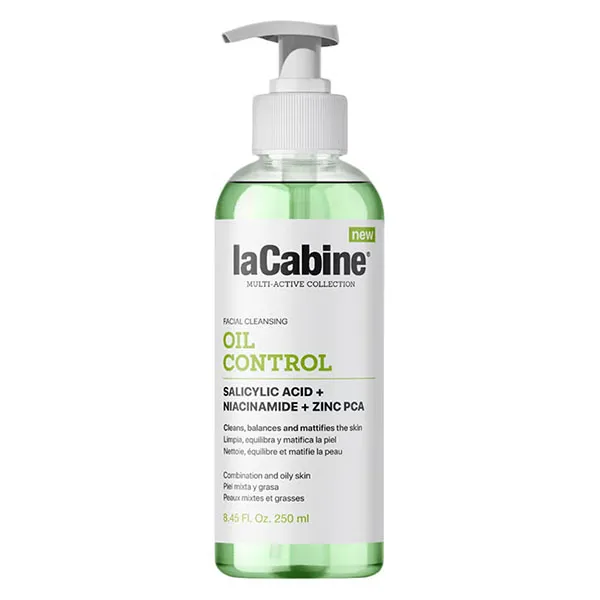 Lacabine Oil Control Facial Cleansing 250ML | لاكابين جل تنظيف الوجه للتحكم في الدهون – 250 مل