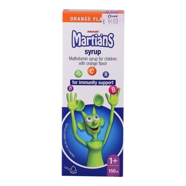 Martians Multivitamin Syrup Orange Flavor 150ml