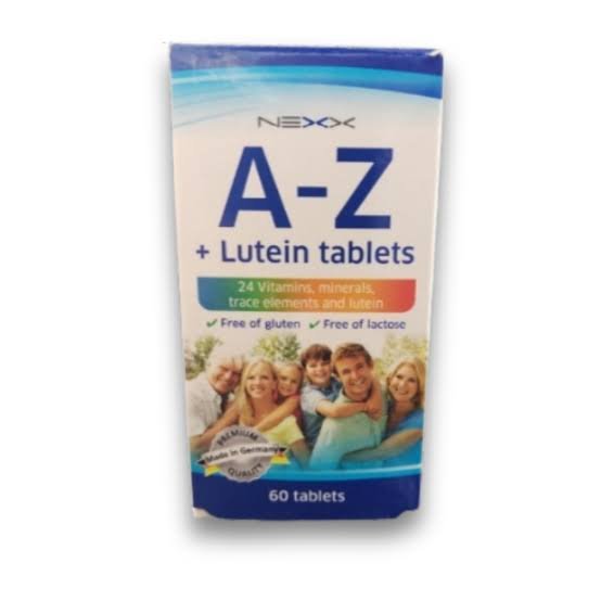 NEXX A-Z + Lutein Tablets60 tab