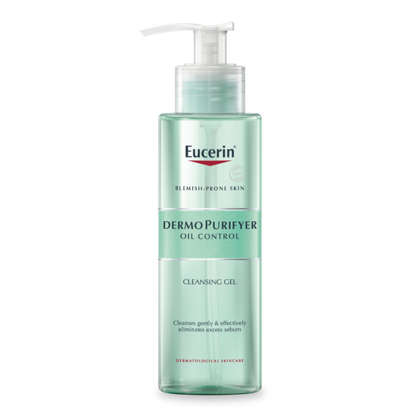 غسول البشرة Eucerin Dermopurifyer Cleansing Gel 200m