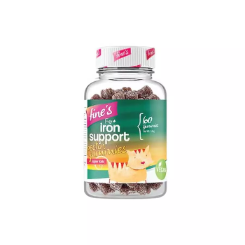 حديد للأطفال Fines Fe+ Iron Support 60 Gummies