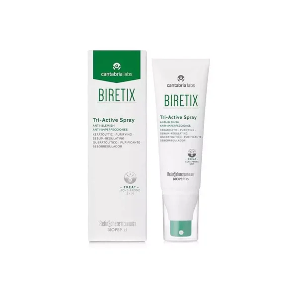 بخاخ لحب الشباب Biretix Tri Active Anti-Blemish Spray 100ml