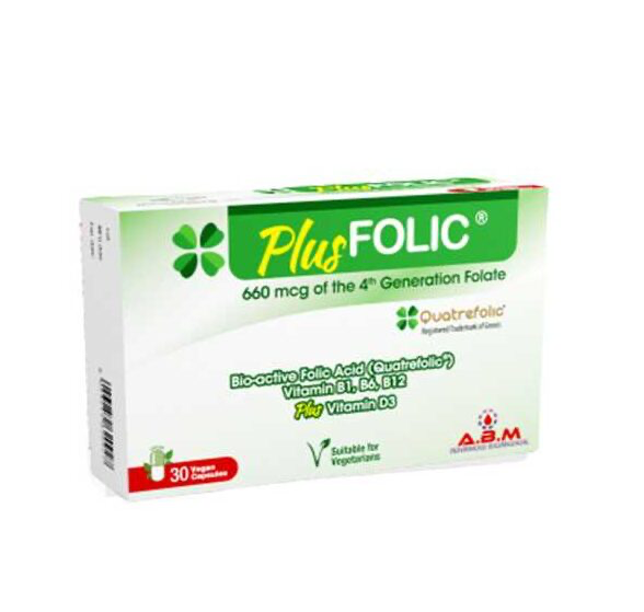 IMG_9306 فوليك اسيد Plus Folic 30 Capsules