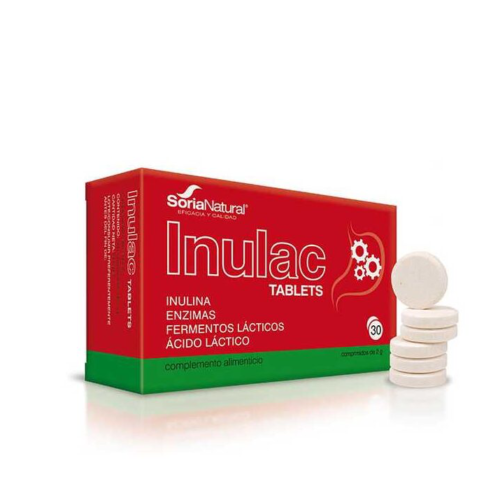 مكمل غذائي لتحسين الهضم Inulac 30 Chewable Tablets