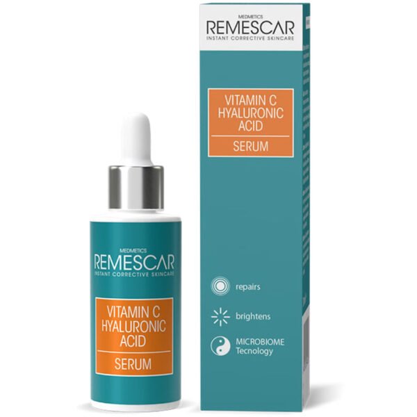 Remescar Vitamin C & Hyaluronic acid serum 30 ml سيروم فيتامين سي والهيالورنيك