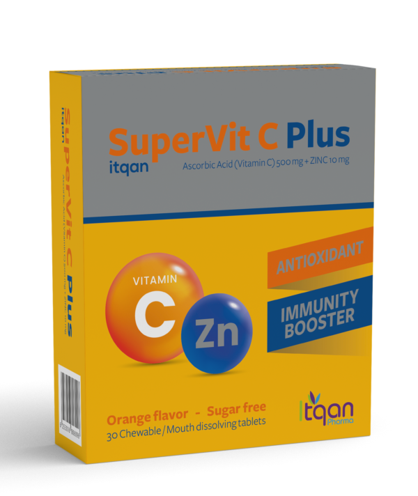 Super Vit C Plus 500mg 100 Chew Tab